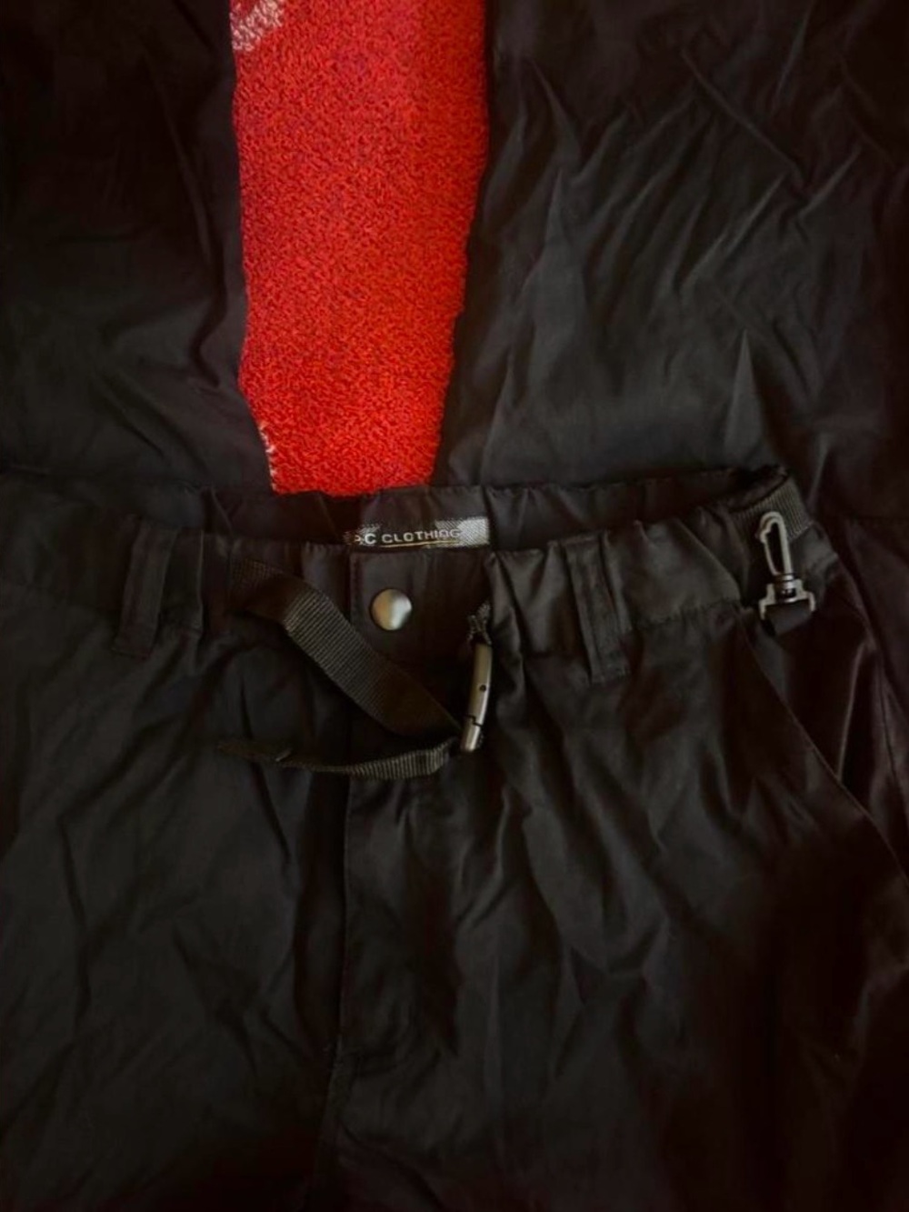 Vintage BC Clothing - Black Nylon Snowboarding/Ski Pants - Picture 3 of 6